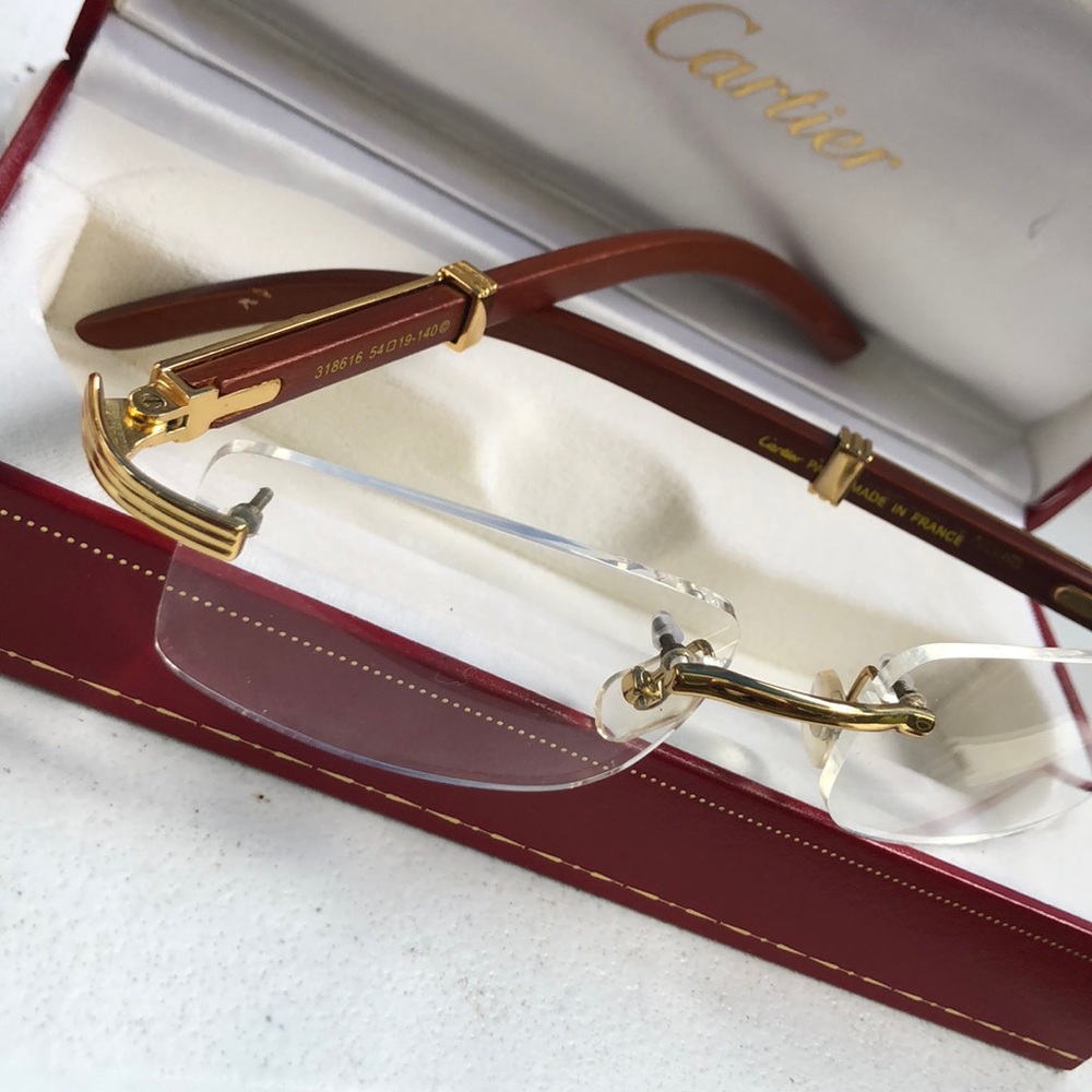 Cartier men eyeglasses PAIR